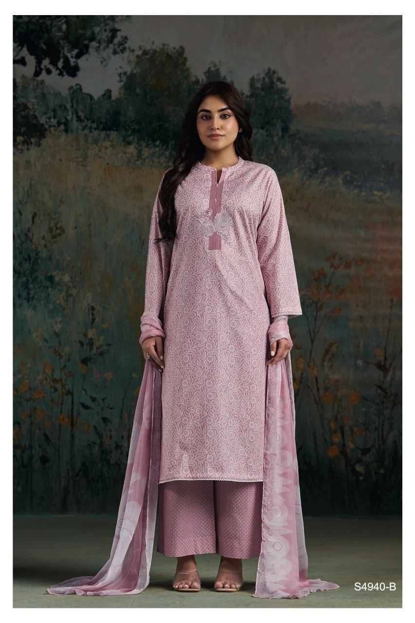 DARVIKAA 4940 Series By Ganga Fashion Beautiful Festive Suits Stylish Colorful Fancy Casual Wear & Ethnic Wear PREMIUM COTTON Dresses At Wholesale Price